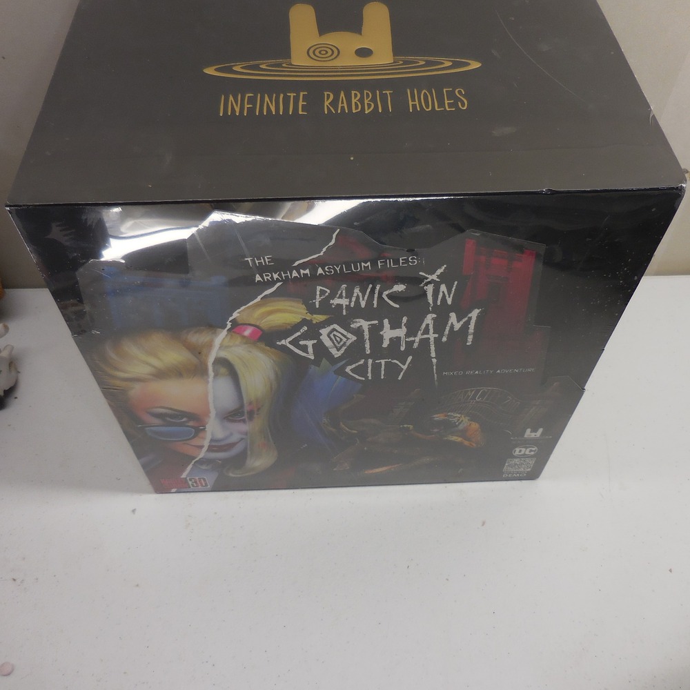 Infinite Rabbit Holes Batman Arkham Asylum Files Panic in Gotham‎ City  Game NEW